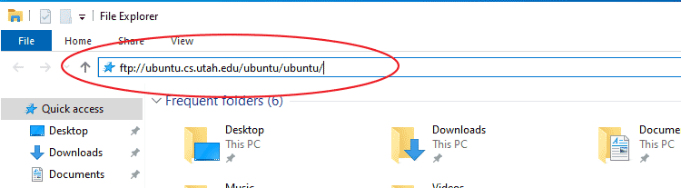 Cara membuka ftp di windows explorer