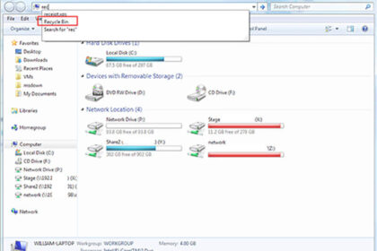 Cara melihat recycle bin di windows 7