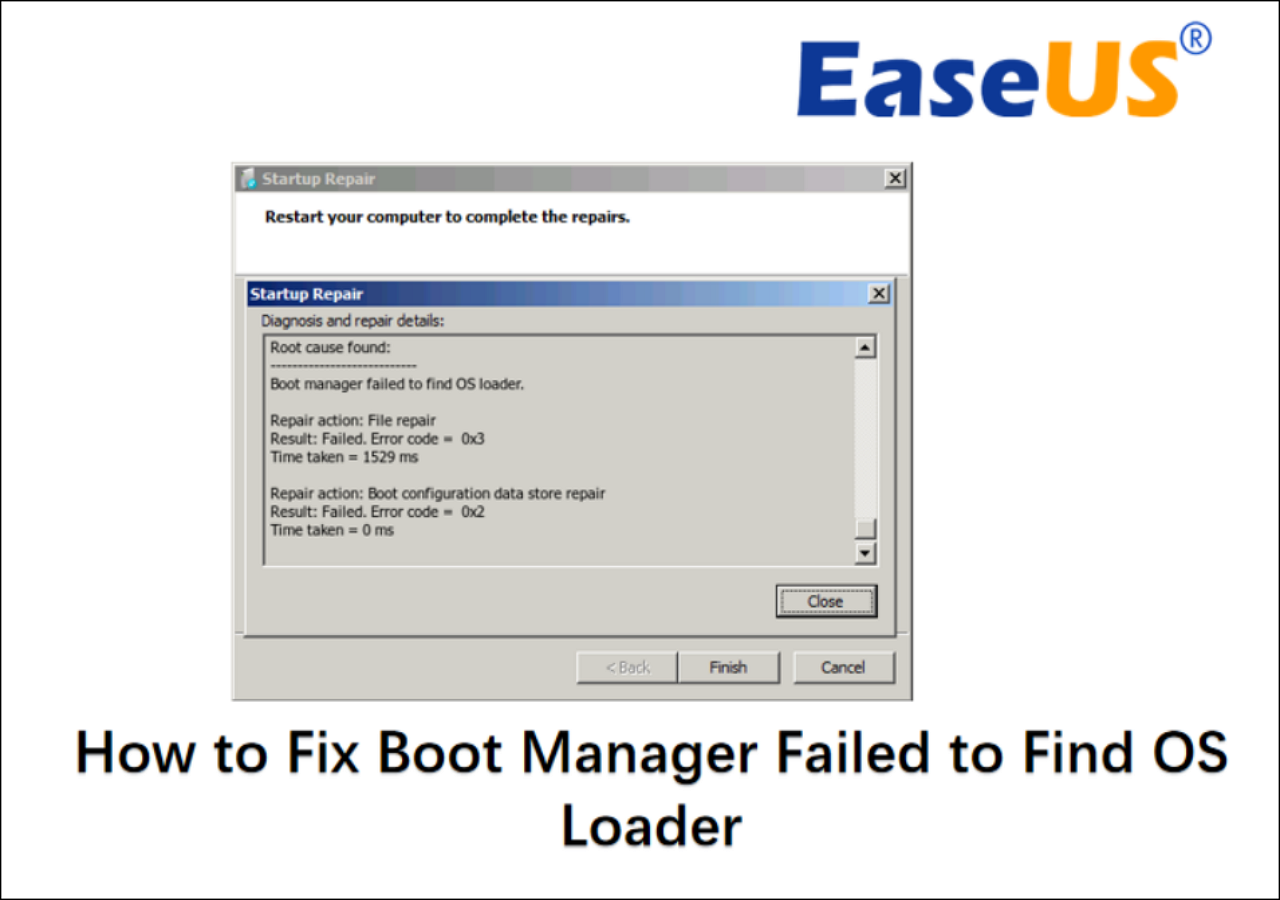 Error fix code rebuild repaired pc restart computer step