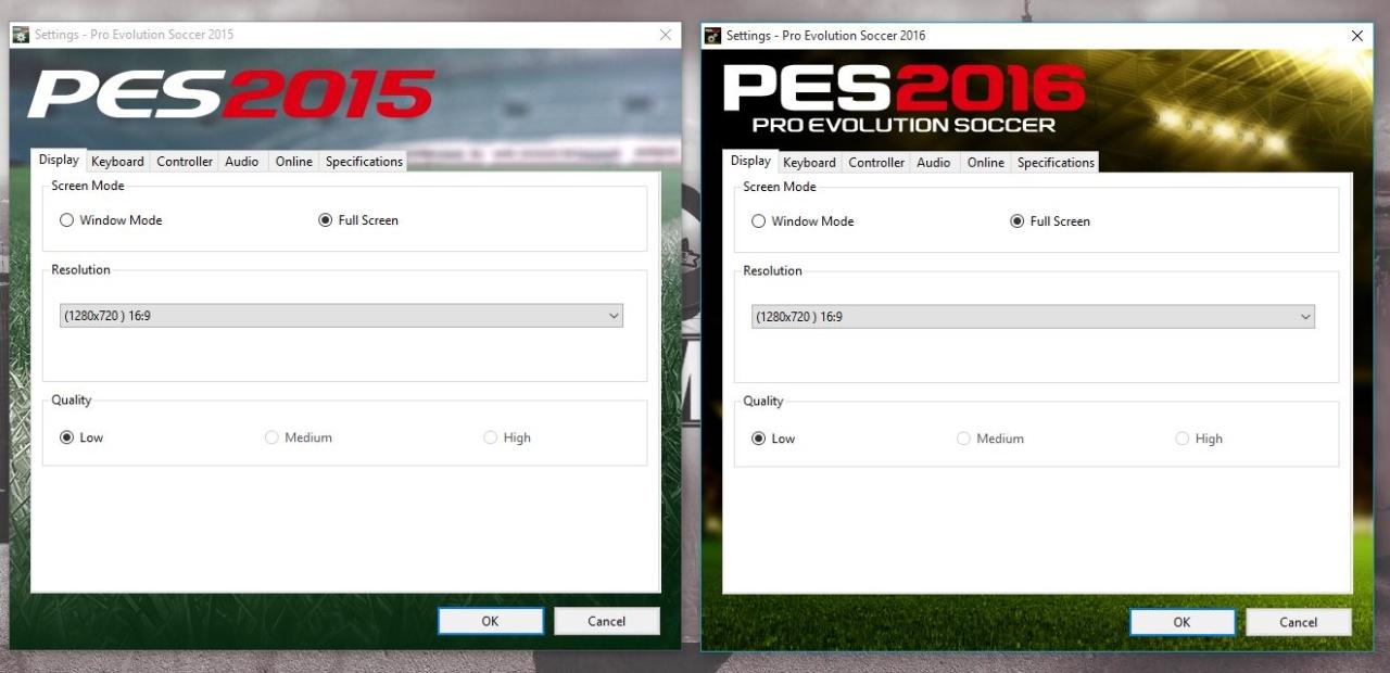 Cara mengatasi vram dan gpu unable pes 2013 windows 10