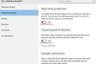 Cara mematikan windows defender windows 10 permanen