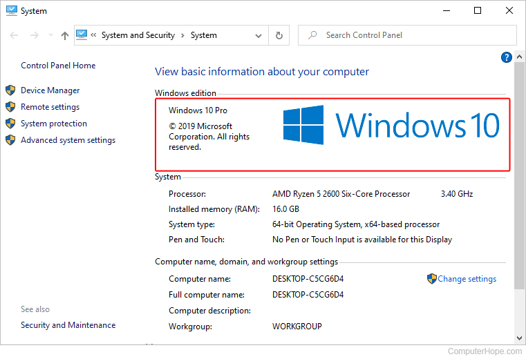 Cara melihat tipe windows di laptop