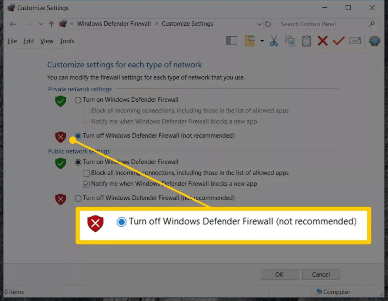 Cara mematikan antivirus windows 8