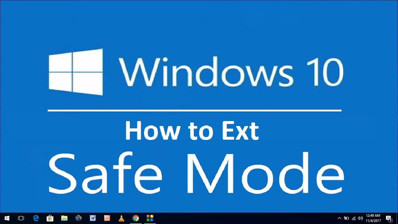 Cara keluar dari safe mode windows 7