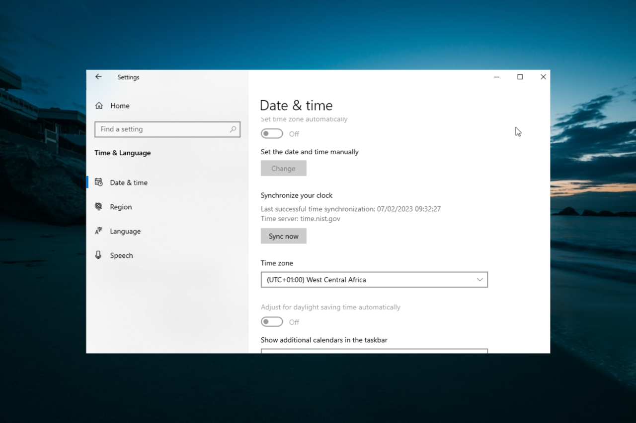 Cara memperbaiki jam di laptop windows 10