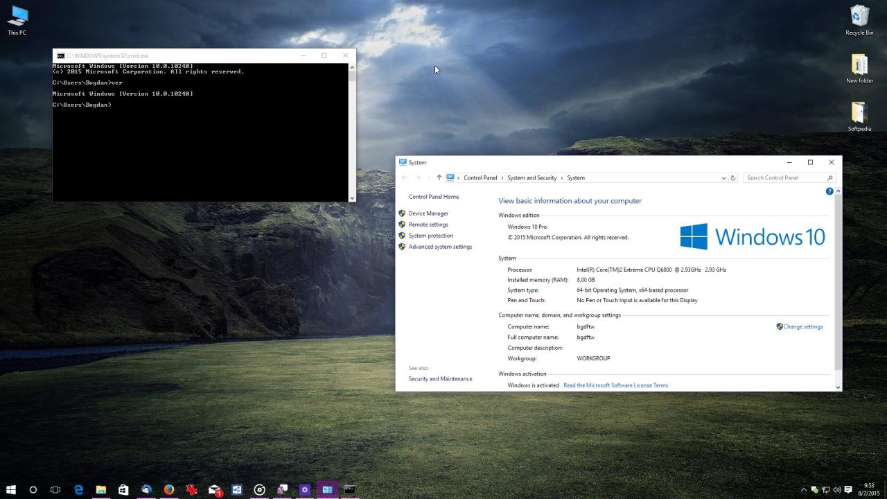 Taskbar transparent windows make