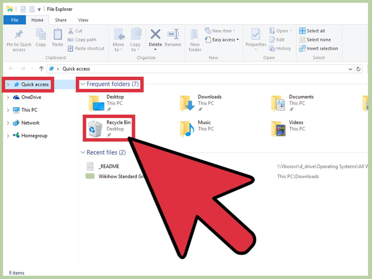 Cara melihat recycle bin di windows 10