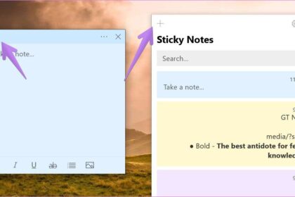 Cara membuat note di desktop windows 8