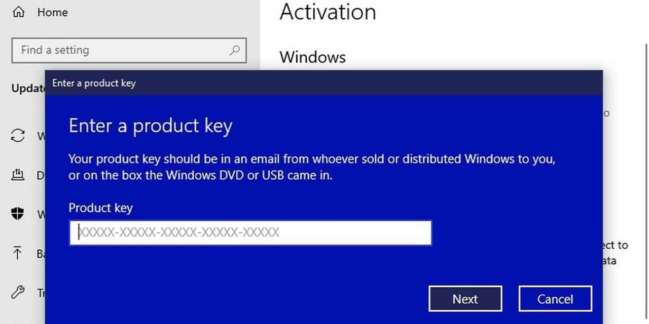 Cara mengembalikan lisensi windows 10