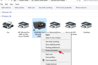 Cara sharing printer windows 10 dengan lan