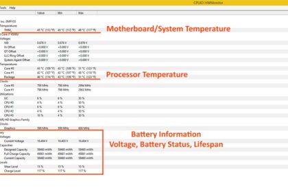 Cara melihat suhu laptop windows 10