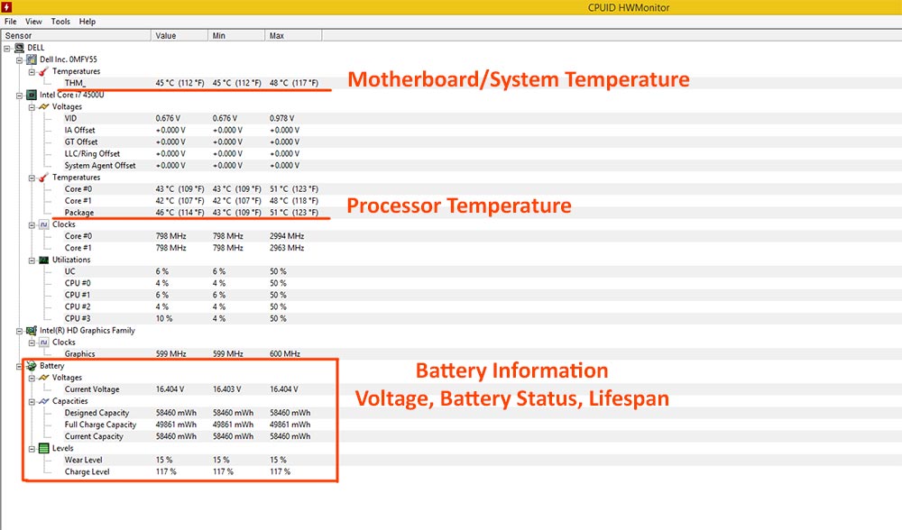 Cara melihat suhu laptop windows 10