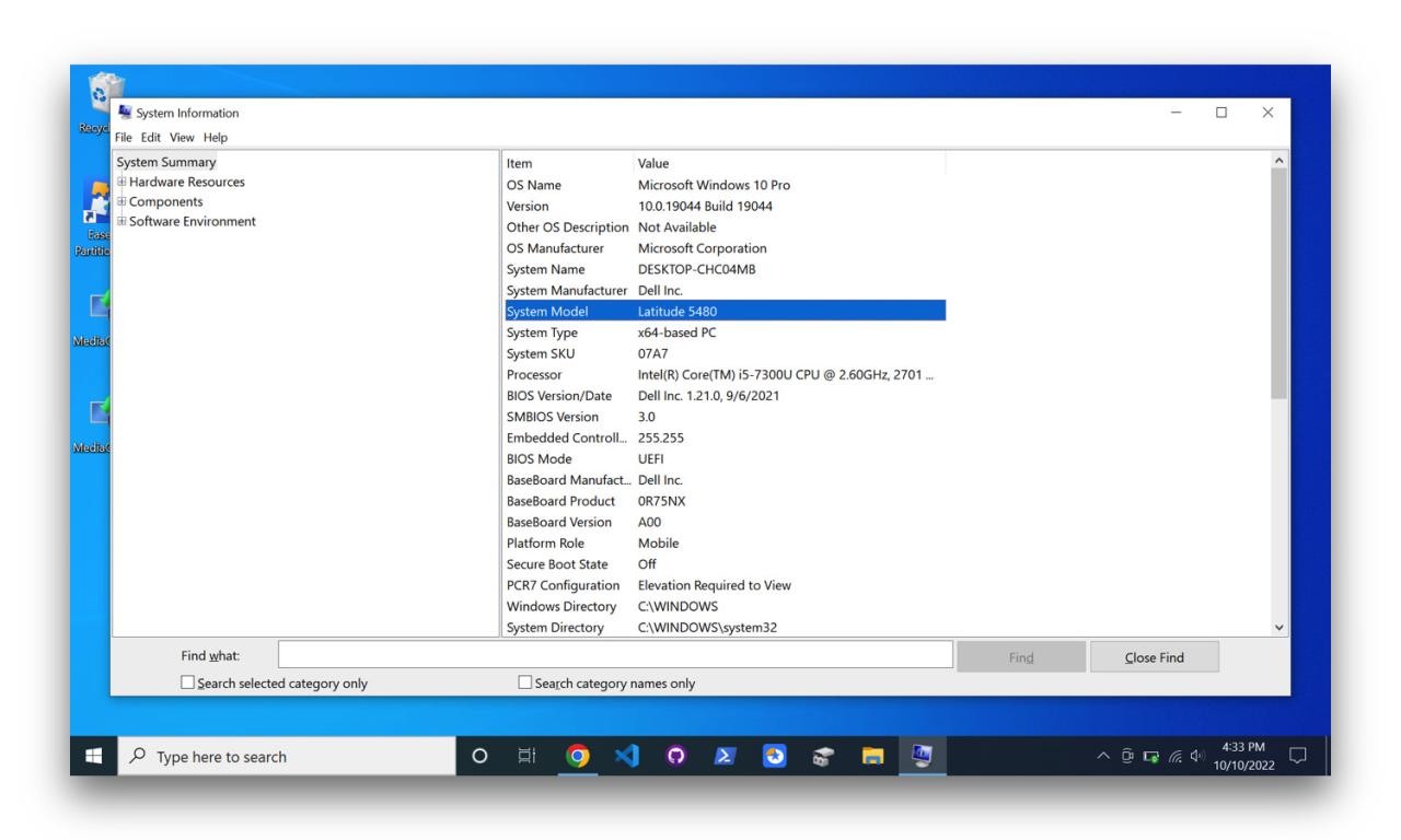 Cara mengetahui spesifikasi laptop windows 7