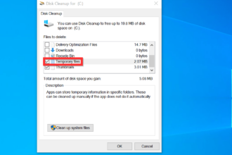 Cara bersihkan cache windows 10