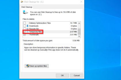 Cara bersihkan cache windows 10