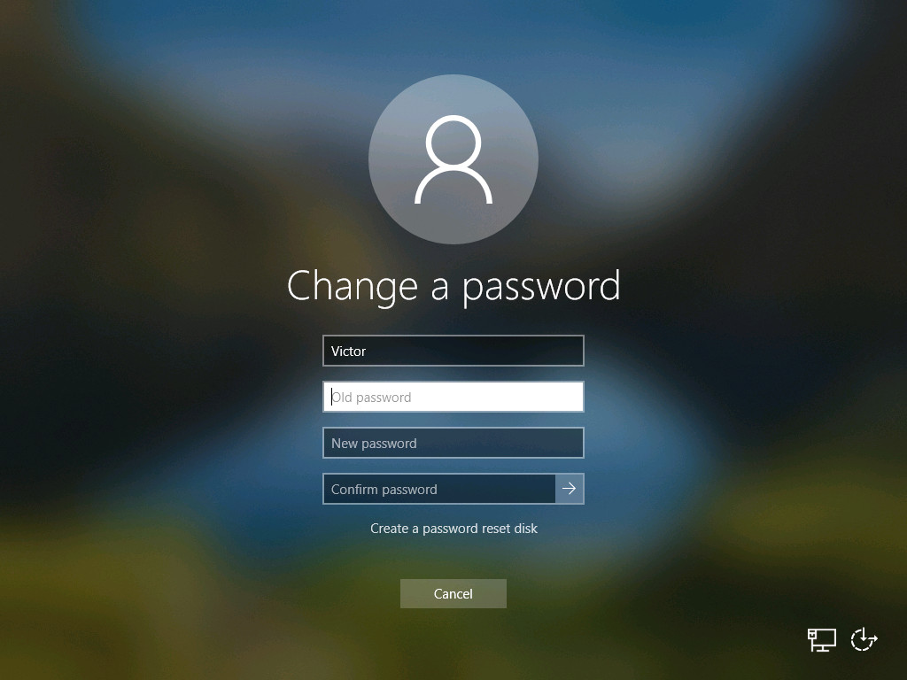 Cara mengganti password user account windows 8