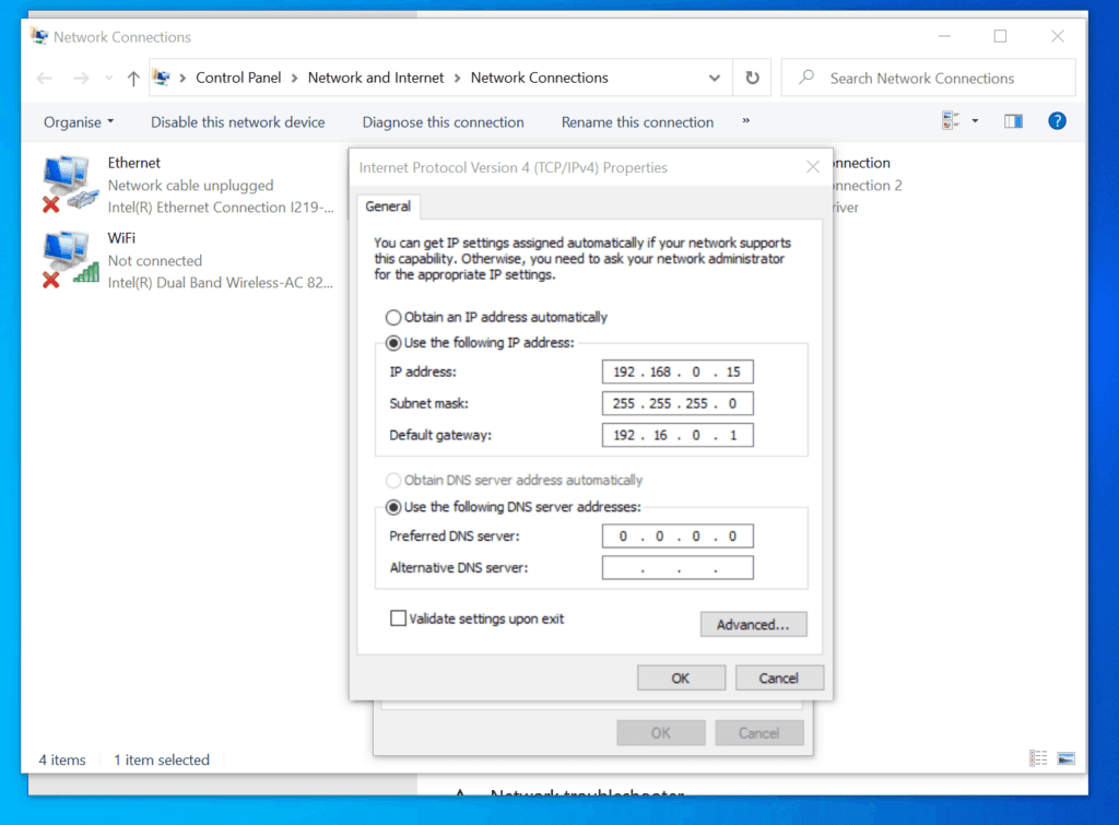 Cara setting ip pada windows xp