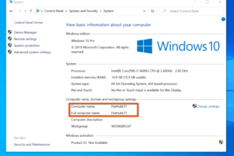 Cara melihat windows di komputer