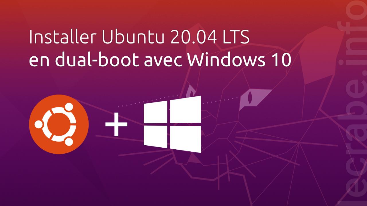 Ubuntu windows boot dual linux install updated