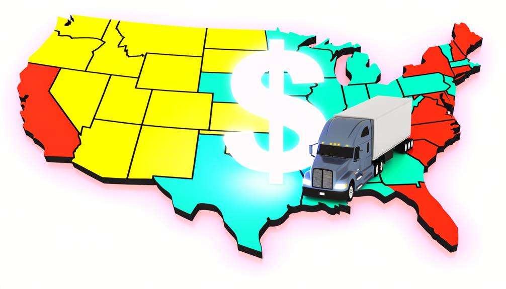 Cheapest state for trucking insurance