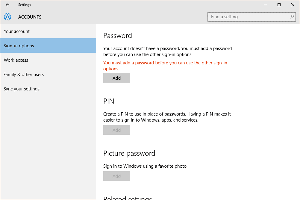 Cara buat password di komputer windows 10