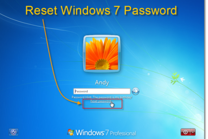 Cara reset password windows 7 dengan hiren