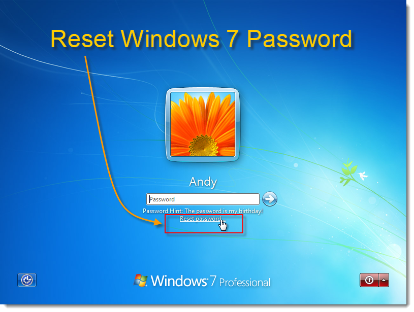 Cara reset password windows 7 dengan hiren