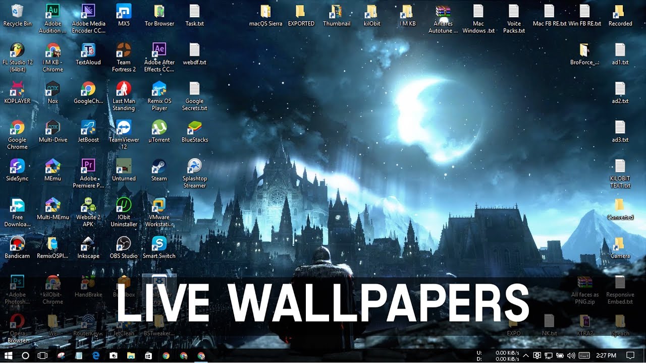 Cara memasang live wallpaper di windows 10