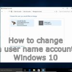 Windows change name account username user winbuzzer whatsapp