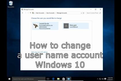 Windows change name account username user winbuzzer whatsapp