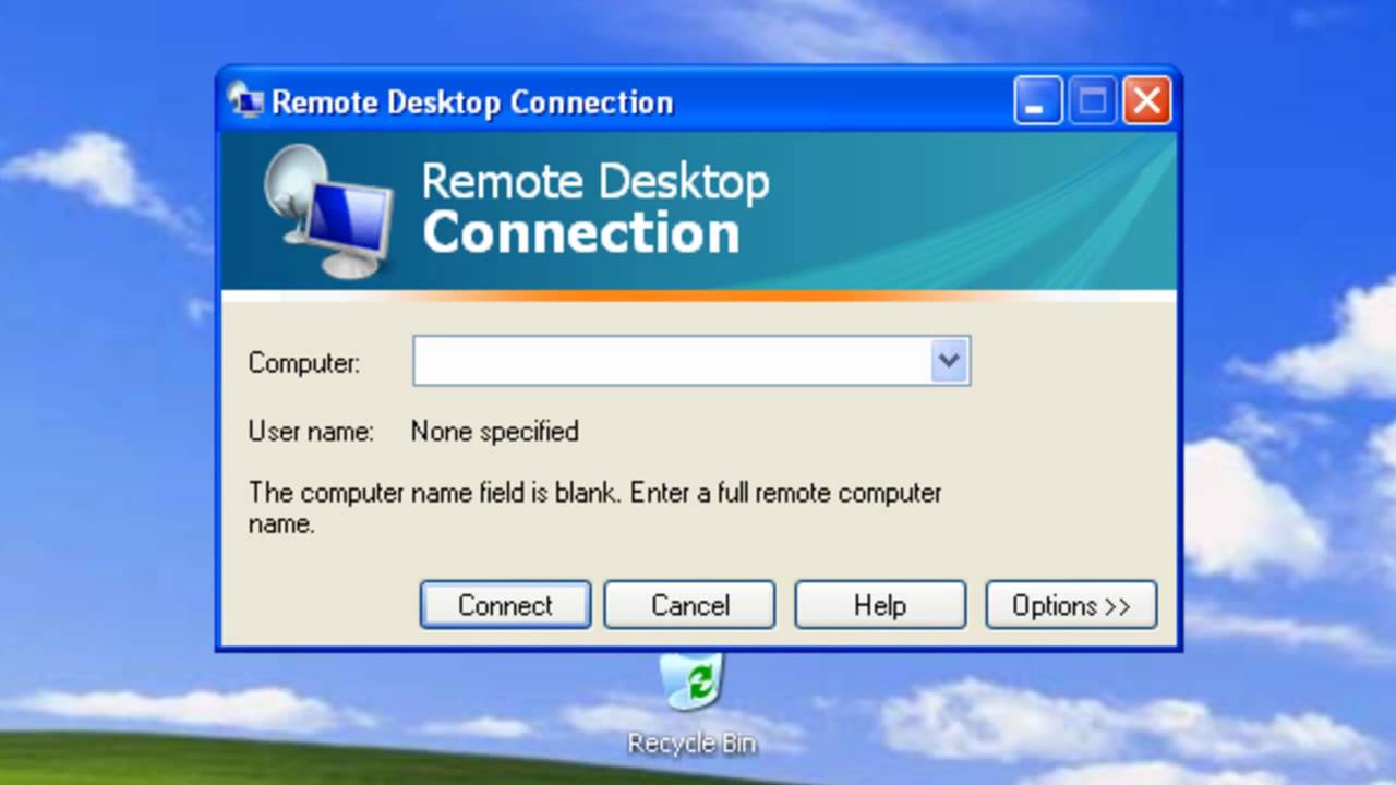 Cara menggunakan remote desktop windows xp