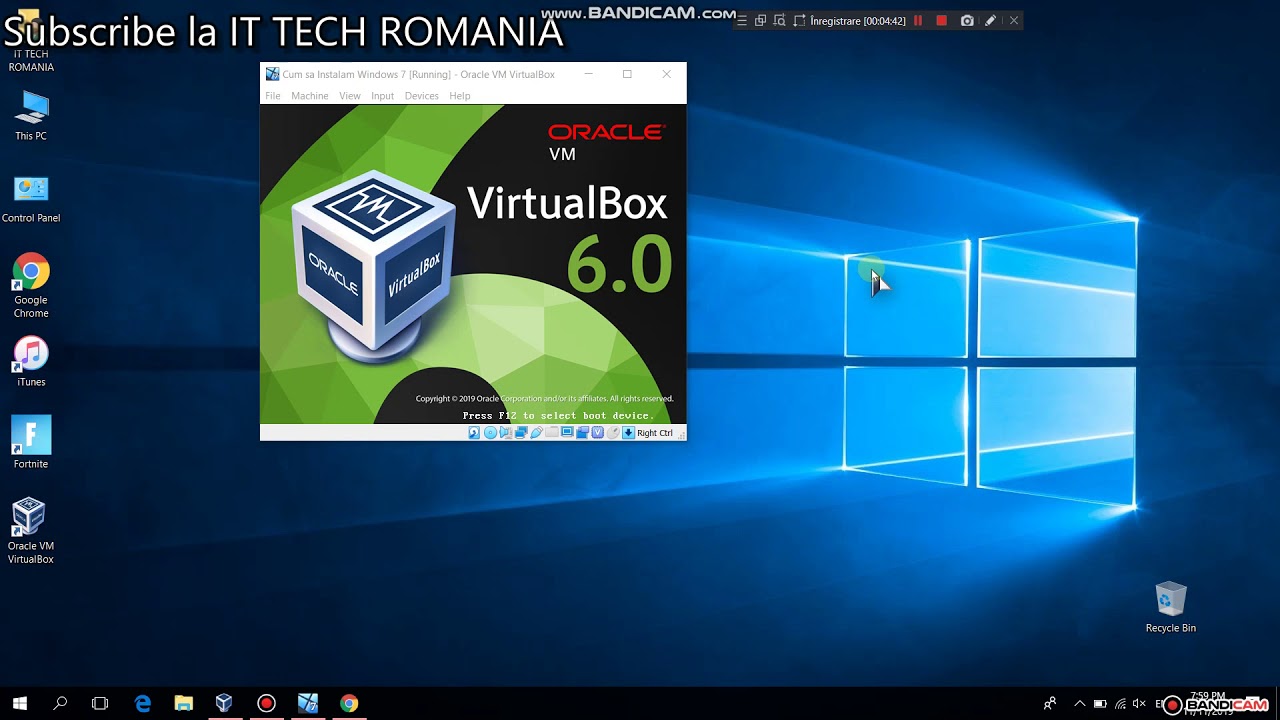 Virtualbox emulator