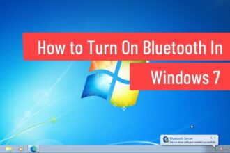 Cara mengaktifkan bluetooth di laptop acer windows 7