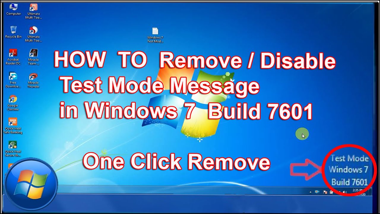 Cara menghilangkan tulisan windows 7 build 7600