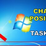 Cara mengubah posisi taskbar windows 7