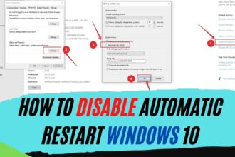 Cara menonaktifkan restart otomatis windows 10