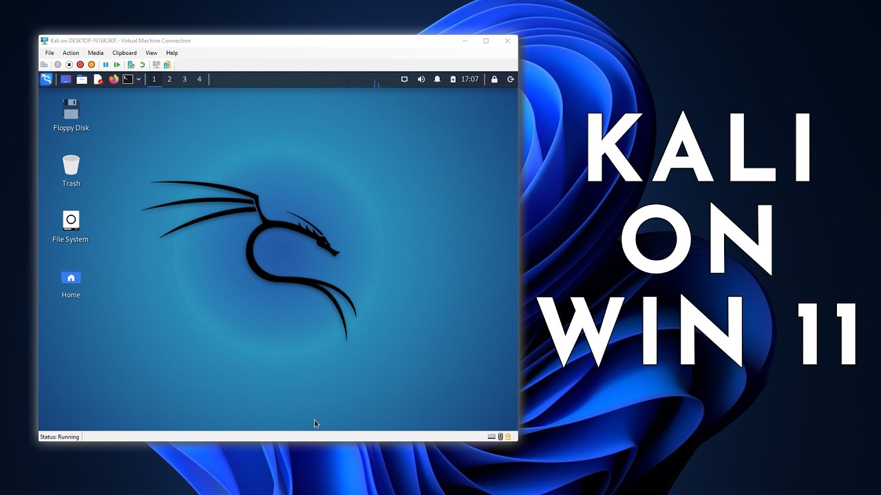 Cara menjalankan kali linux di windows 7