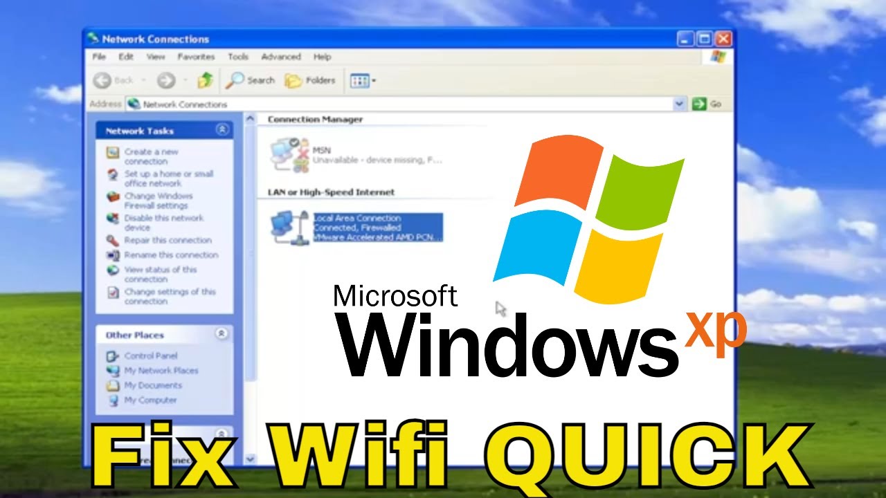 Cara menyambungkan wifi ke komputer windows xp