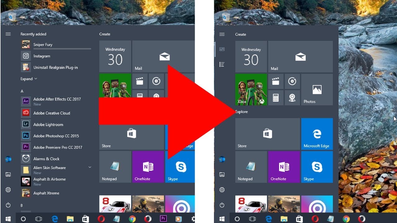 Cara menyembunyikan aplikasi di pc windows 10