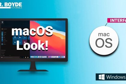 Cara merubah tampilan windows menjadi mac os