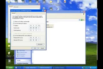 Cara setting ip pada windows xp