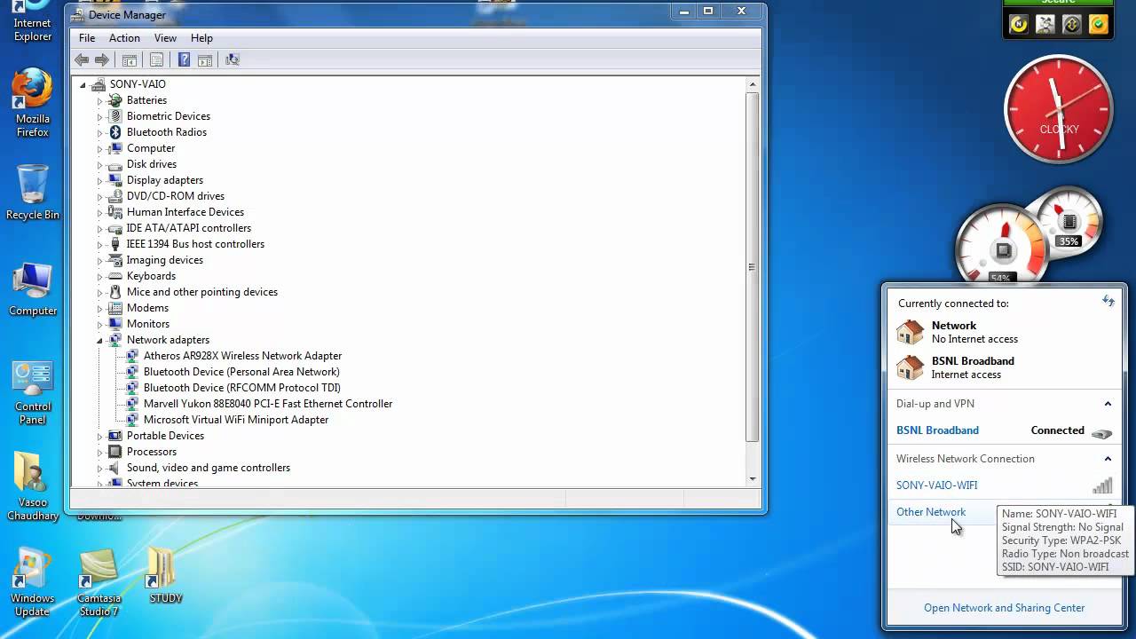 Cara aktif bluetooth windows 7