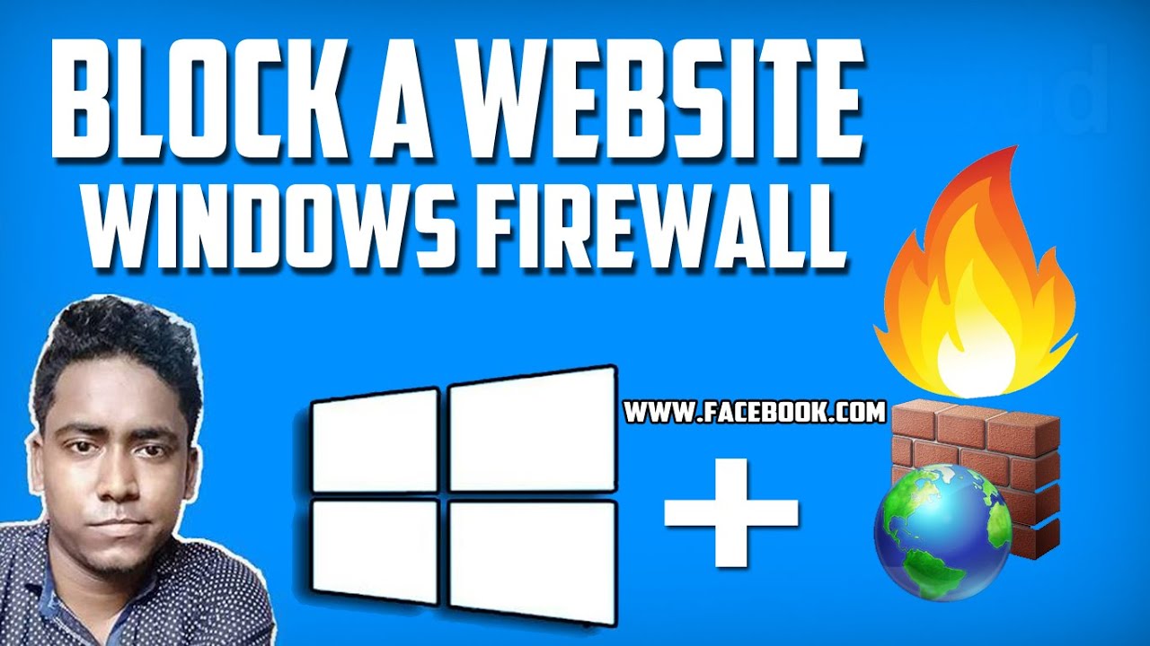 Cara blokir menggunakan windows firewall