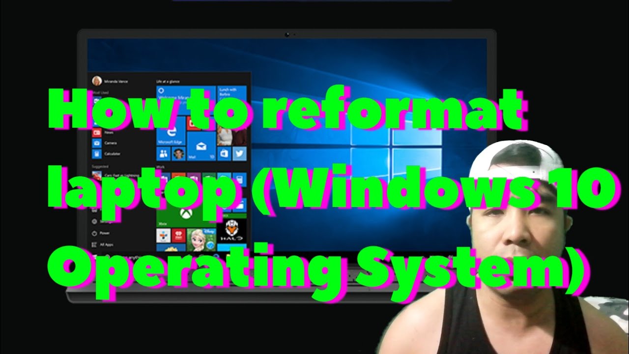 Cara format ulang laptop windows 10