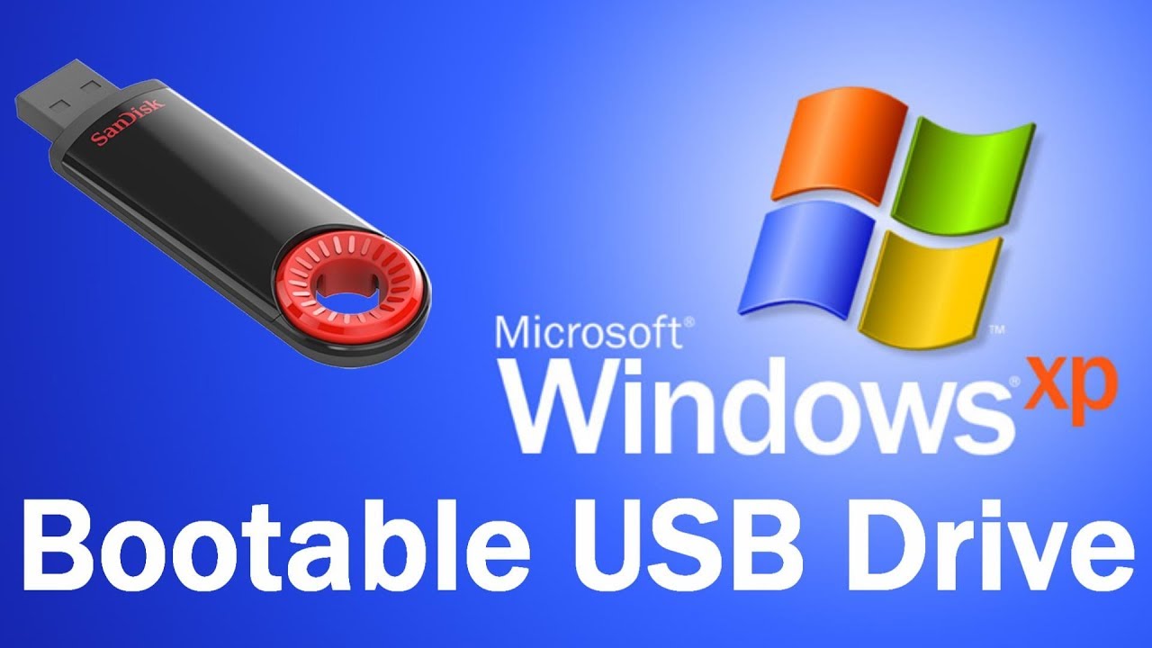 Cara buat bootable windows xp di flashdisk