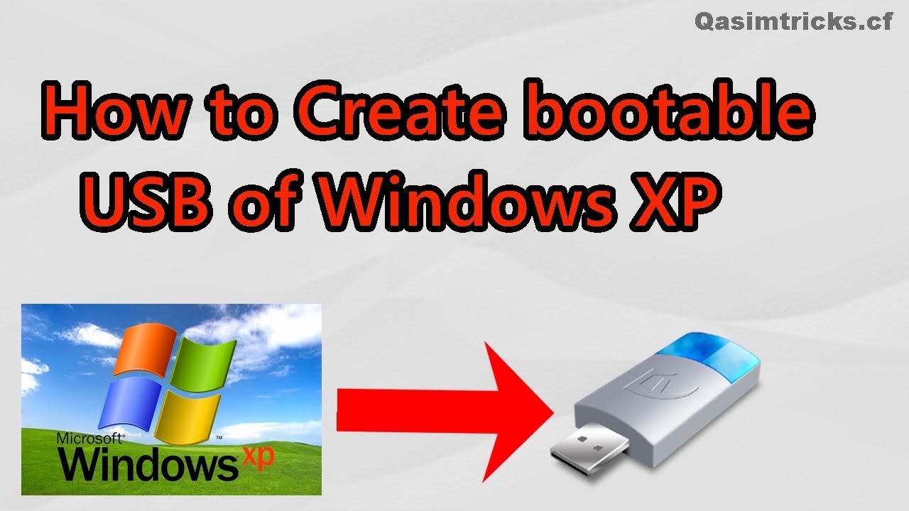 Cara buat bootable windows xp di flashdisk