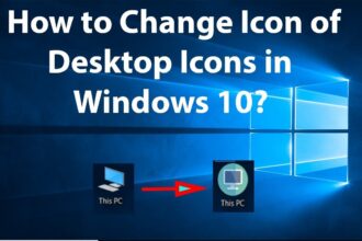 Cara mengganti icon aplikasi di windows 10