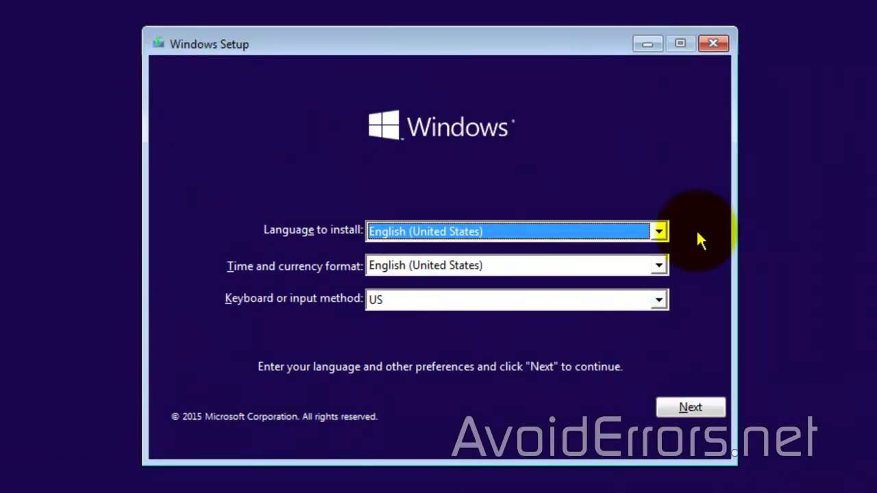 Cara instal window 10 dari flashdisk