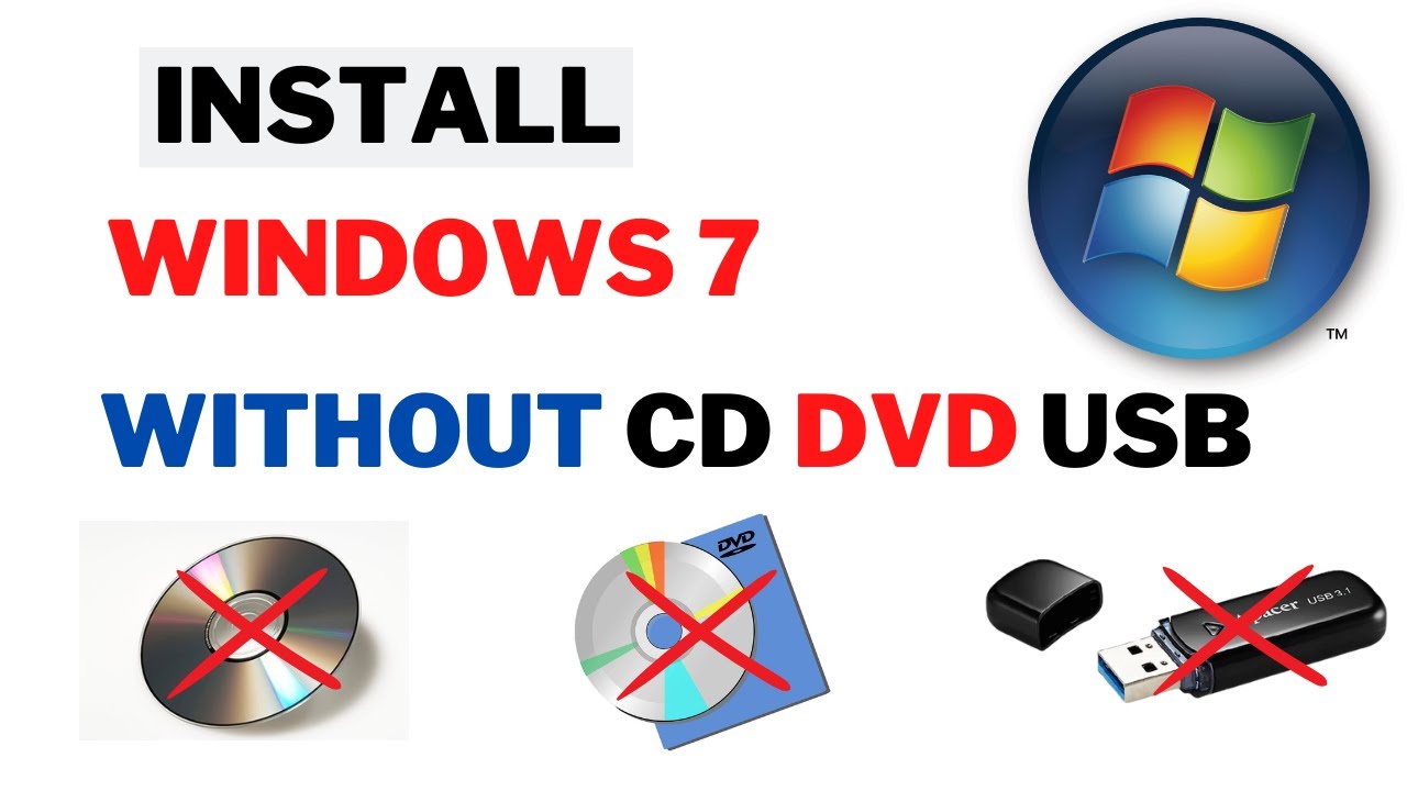 Cara instal windows 7 dengan flashdisk tanpa software