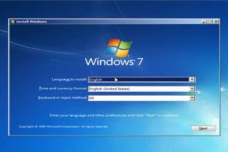 Cara instal windows 7 dengan flashdisk tanpa software